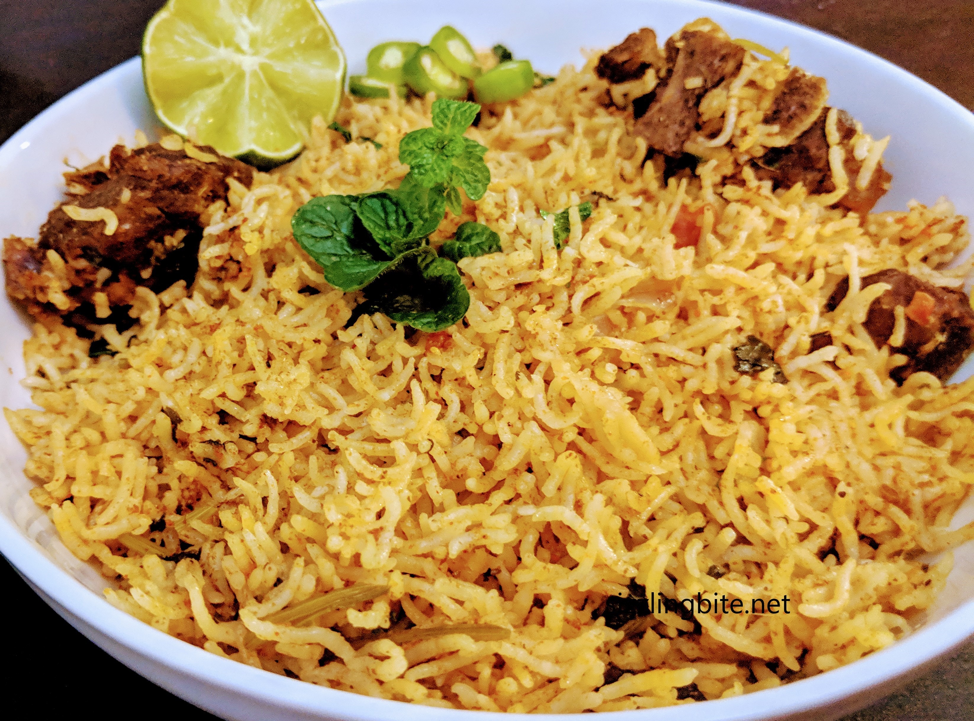Instant Pot Mutton Pulao - Sizzling Bite Lunch / Dinner Sizzling Bite