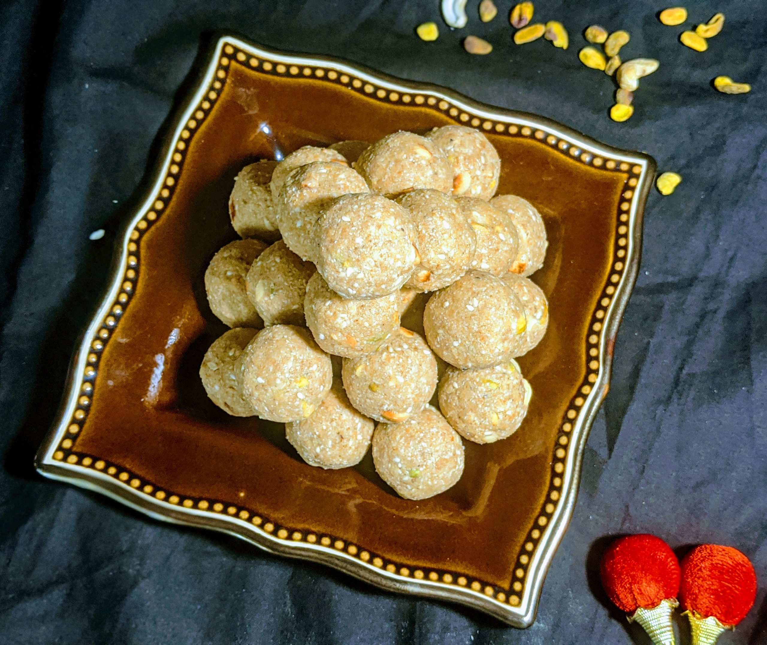 Oats Sesame seeds Ladoo Sizzling Bite Oats Sesame seeds Ladoo
